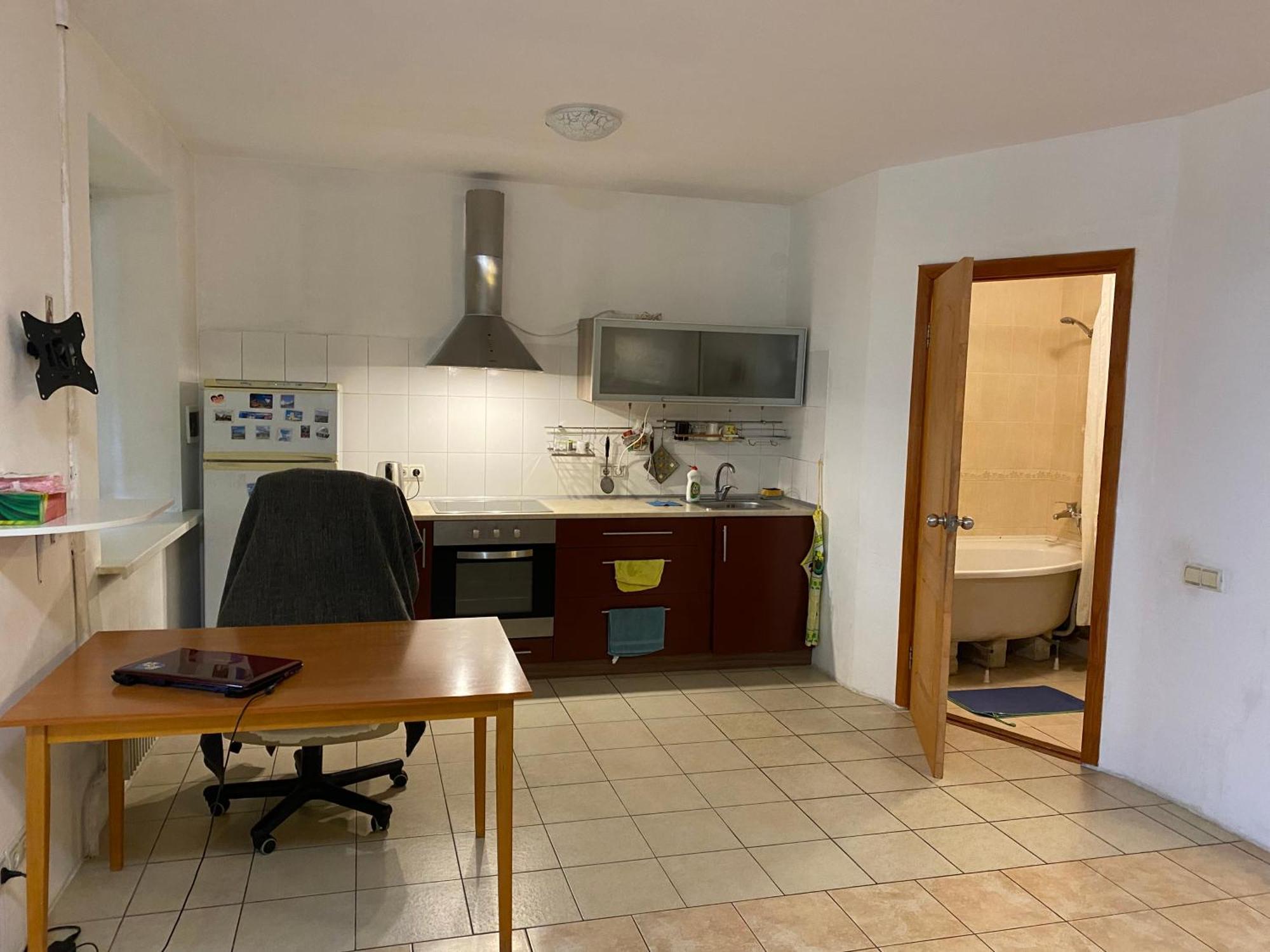Studio apartment Kharkiv Bagian luar foto