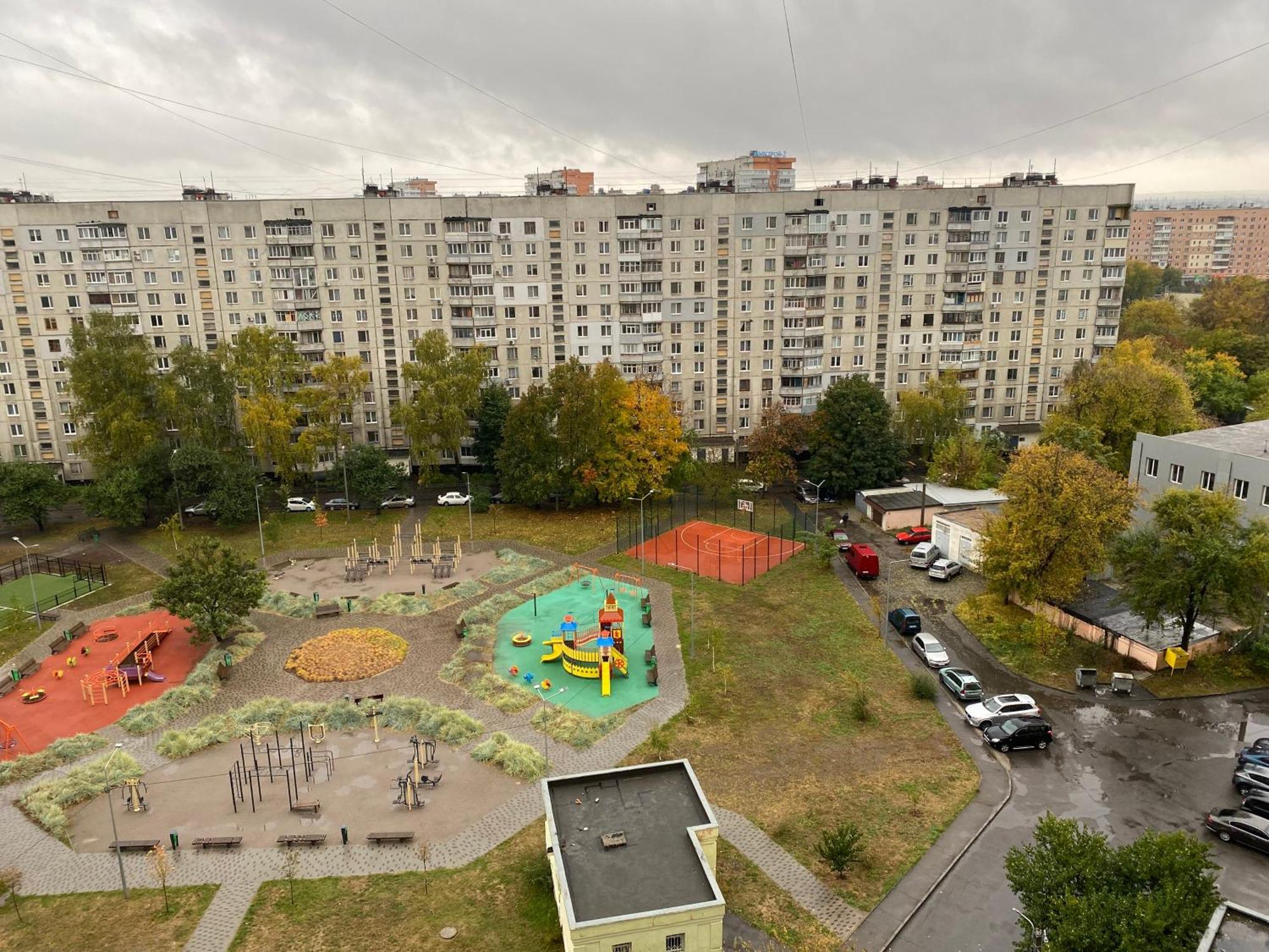 Studio apartment Kharkiv Bagian luar foto